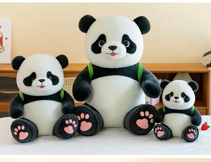 30-60cm Chinese Panda Plush Toy Chest Listing Super Full Soft Chinese National Treasure Animal Doll Children's Birthday Gift