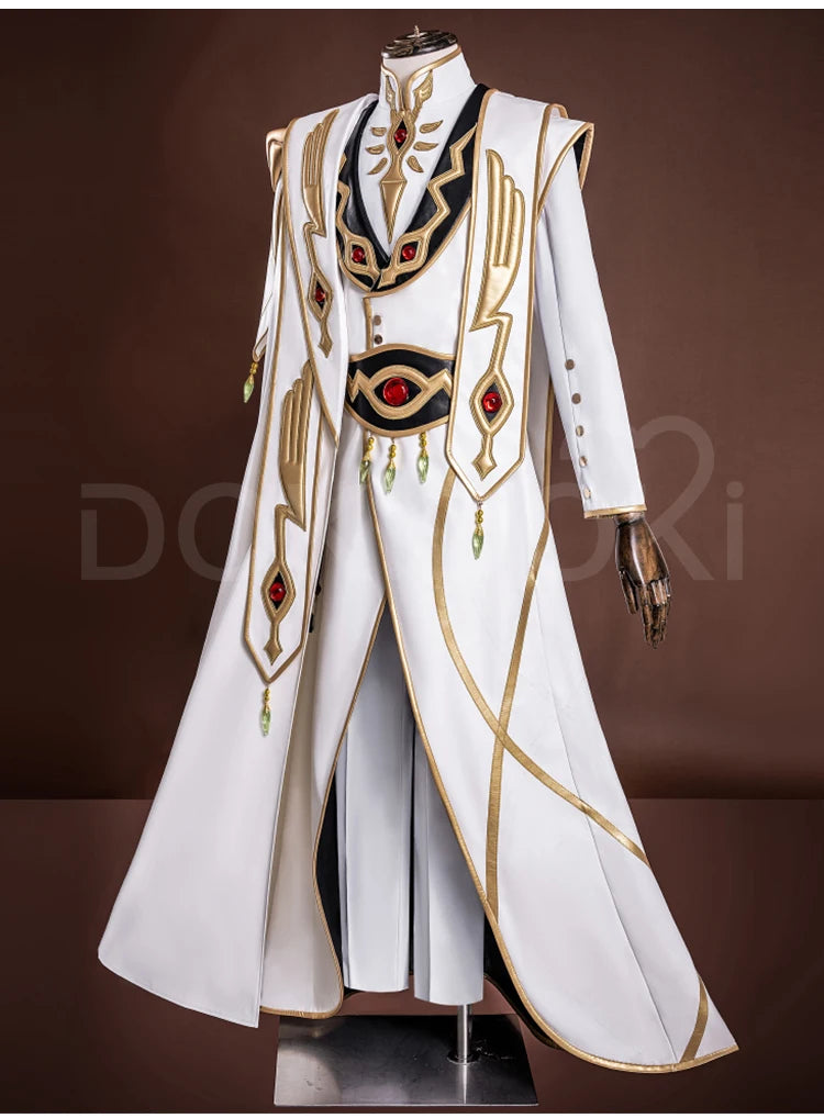 Lelouchh Lamperougee C Cosplay Anime Cosplay【XS-2XL】DokiDoki-R Halloween Men Emperor Women Queen Lelouchh Plus Size