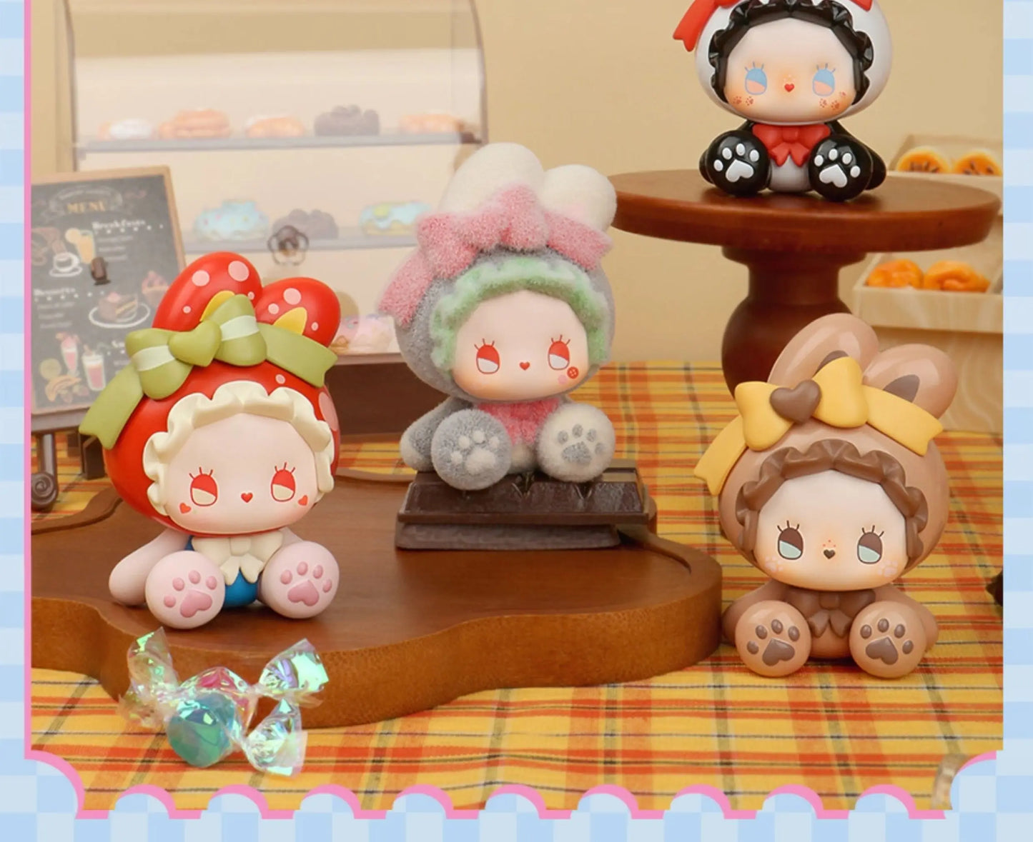 Emma Rabbit Collector Series Blind Box Trendy Toy Doll Exquisite desktop ornaments room decorations mysterious boxes girls gifts