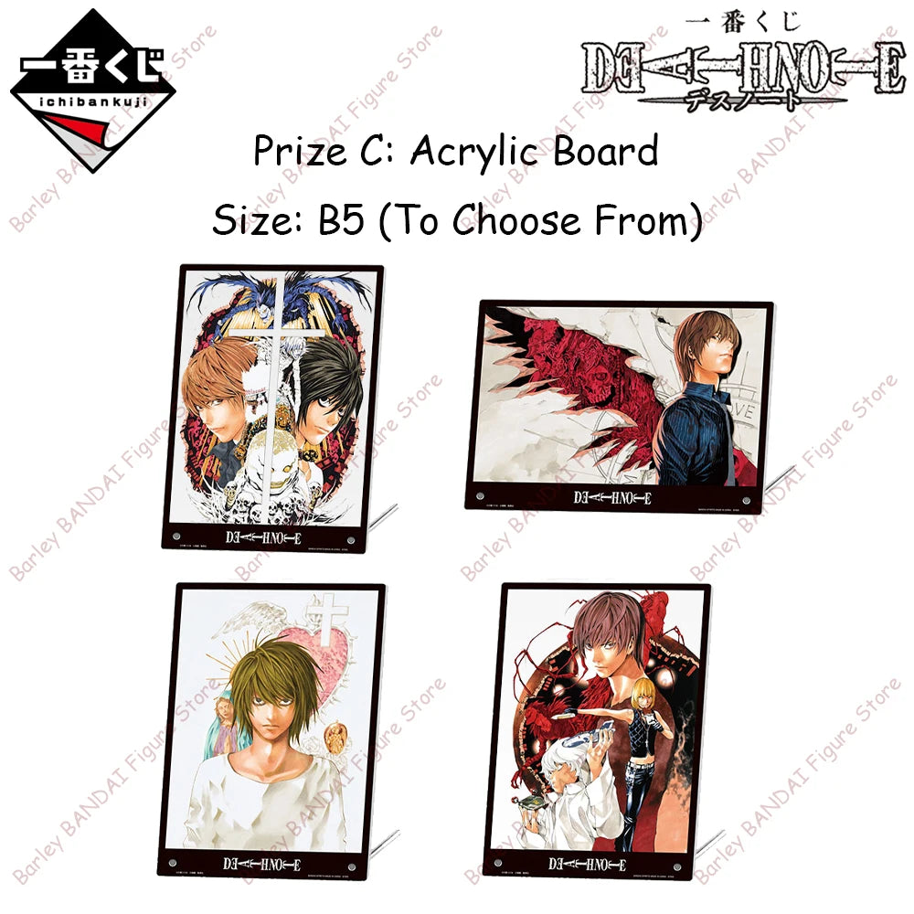 Bandai Ichiban Kuji Death Note L Lawliet Ryuk Yagami 9-26cm PVC Model