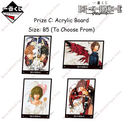 Bandai Ichiban Kuji Death Note L Lawliet Ryuk Yagami 9-26cm PVC Model