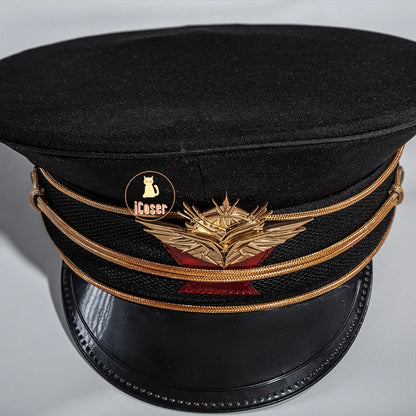 iCoser Love and Deepspace Caleb Cosplay Costume Wig Farspace Colonel Uniform Trench Hat Halloween Party Women Men Carnival Props