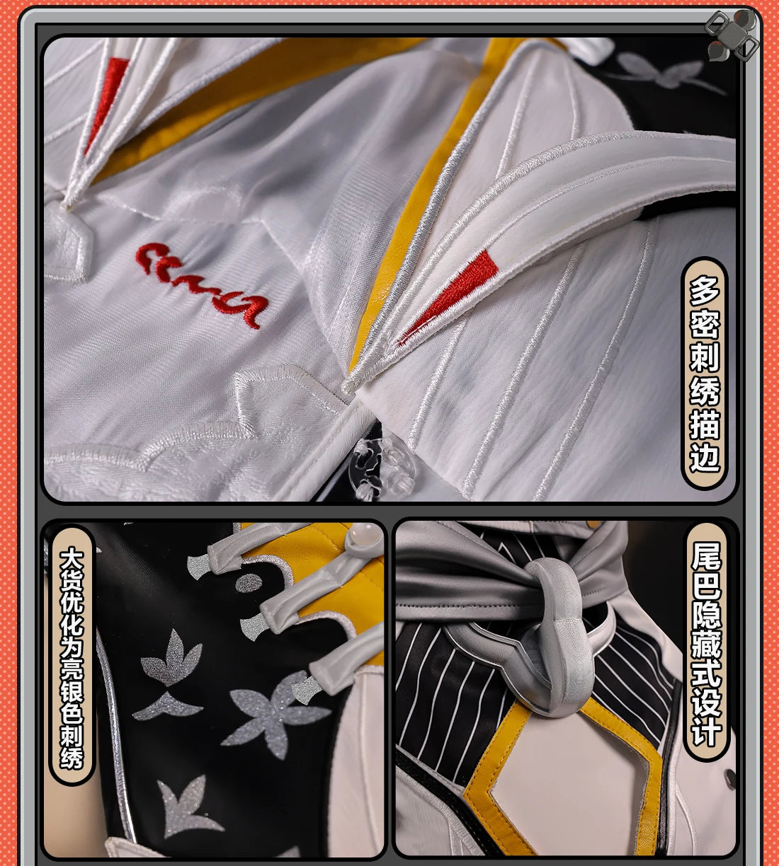 Zenless Zone Zero Ye Shunguang Cosplay Costume Wig Dress Headwear Yunkui Summit Halloween Party for Women Girls Role Play Outfit