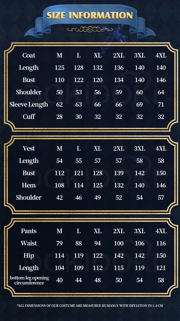 IN STOCK Vergil Cosplay Cotsume Game Cosplay【S-3XL】DokiDoki-R Vergil Nelo Angel Slayer Men Halloween Plus size