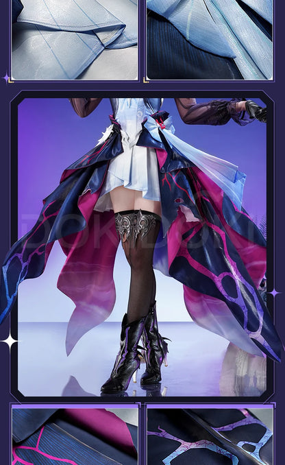 Hysilens Cosplay Costume Game Honkai: Star Rail DokiDoki-SR HSR Dress Hysilens Cosplay Halloween Costume