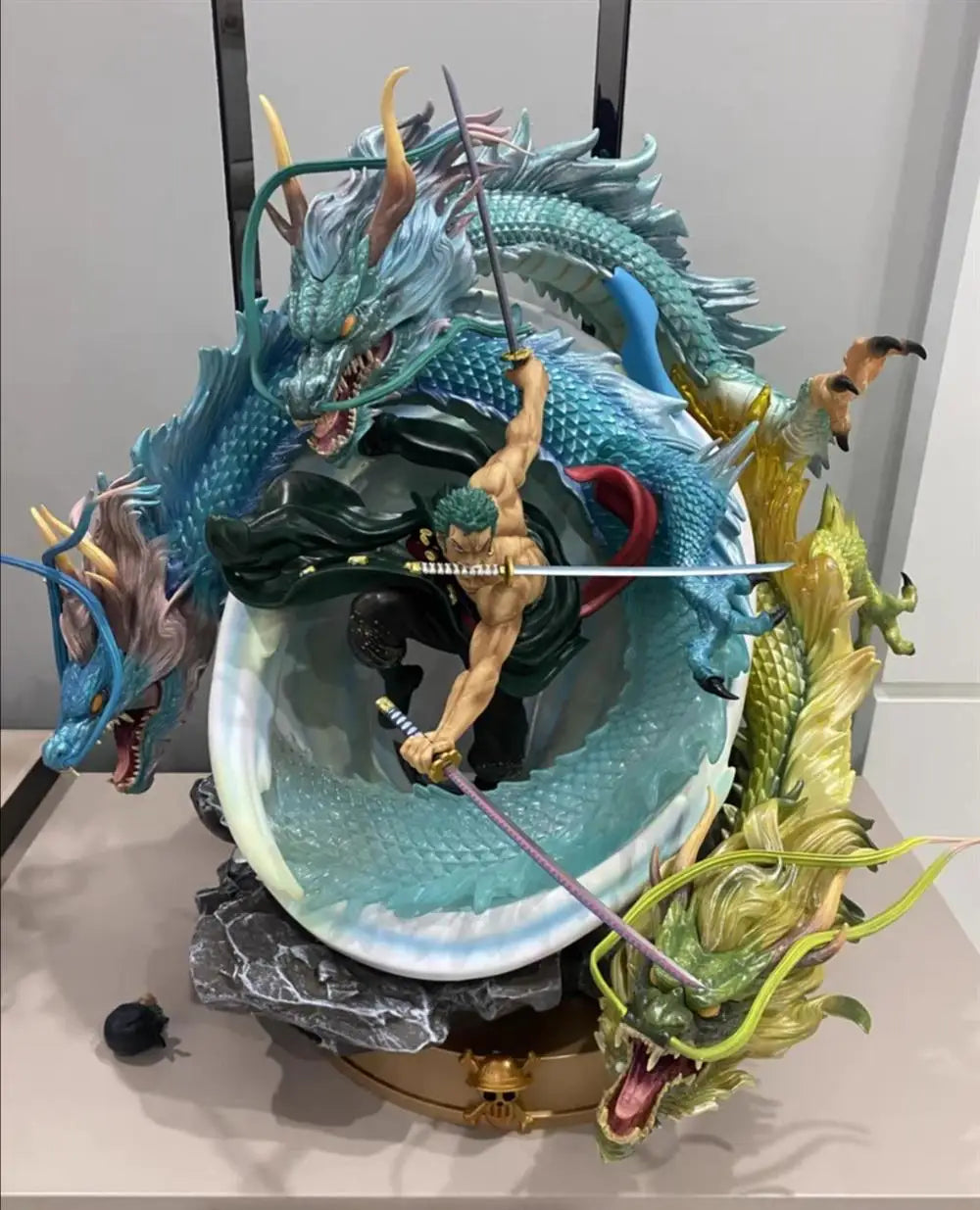 One Piece Figure Mystery Luck Blind Box Lucky Box PVC Luffy Solon Empress Ace Large Handmade Garage Kit Collection Toy Gifts