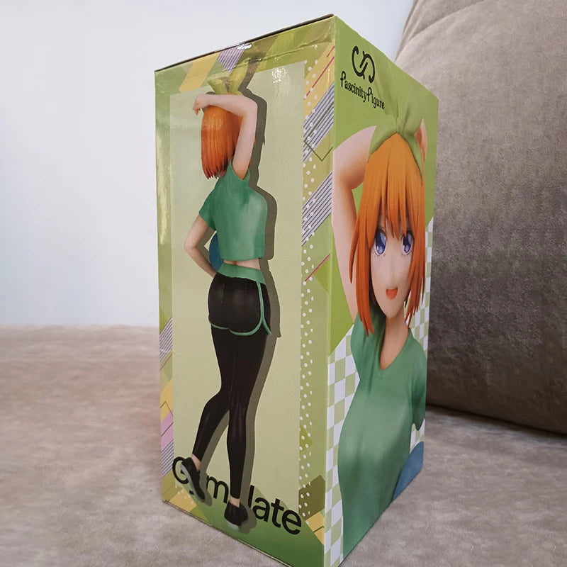 Bandai Fukuya Fascinity The Quintessential Quintuplets Ichika Nino Miku Yotsuba Itsuki 17CM PVC Model