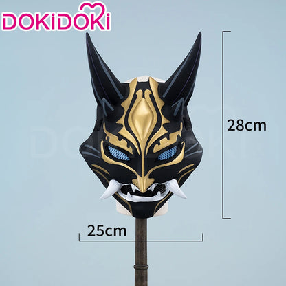 IN STOCK Xiao Mask Cosplay Props Game Genshin Impact Cosplay DokiDoki Men Halloween Mask Xiao Cosplay Accessory