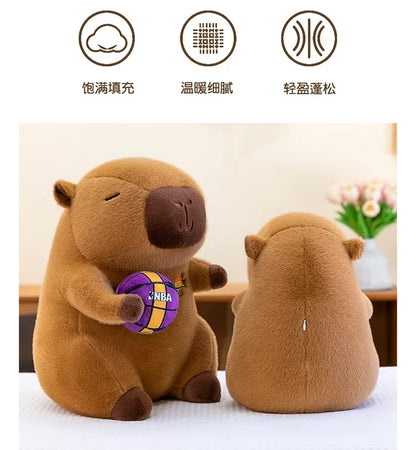 30-50CM Kapibala Capybara Plush Toy Internet Celebrity Capybara Jun Doll Ugly Cute Doll Guinea Pig Doll Boys Girls Toys & Gifts
