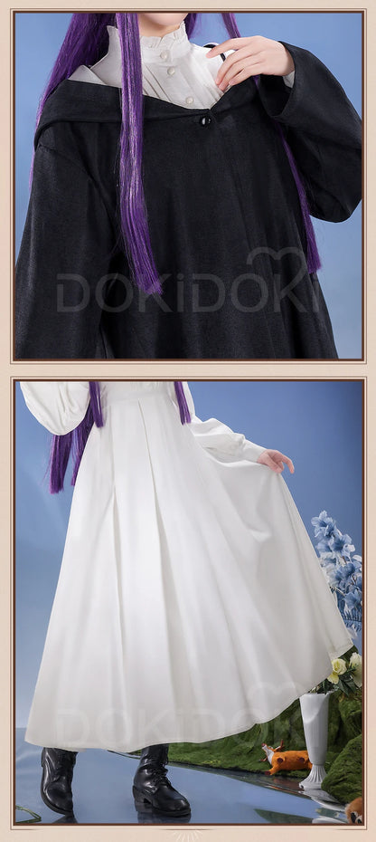 IN STOCK Fern Cosplay Costume Anime Frieren: Beyond Journey's End Cosplay DokiDoki-SR Women Costume Fern Cosplay Christmas