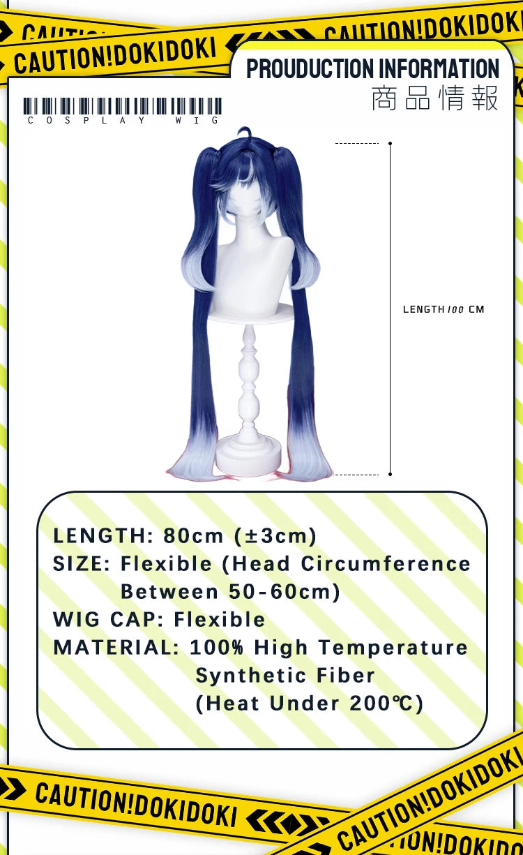 IN STOCK Augusta Cantarella Cartethyia Fleurdelys Iuno Wig Game Wuthering Waves DokiDoki 100cm Wig Cantarella Cosplay Free Cap