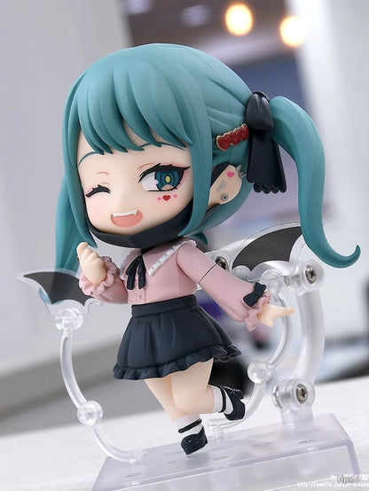 10cm #2239 Hatsune Miku Anime Figure Kawaii The Vampire Hatsune Miku Action Figure Room Decorations PVC Collection Model Toys