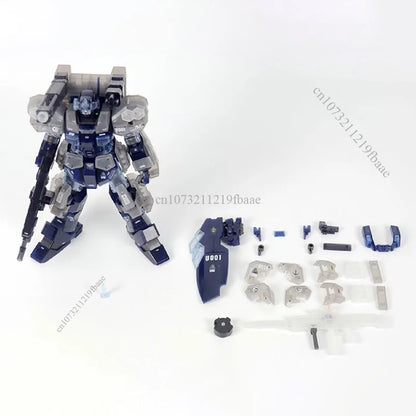 DABAN Model 6641 Jesta Cannon Transparent Version MG 1/100 RGM-96X Assembly Model Kit Action Figures Mecha Robot Plastic Model