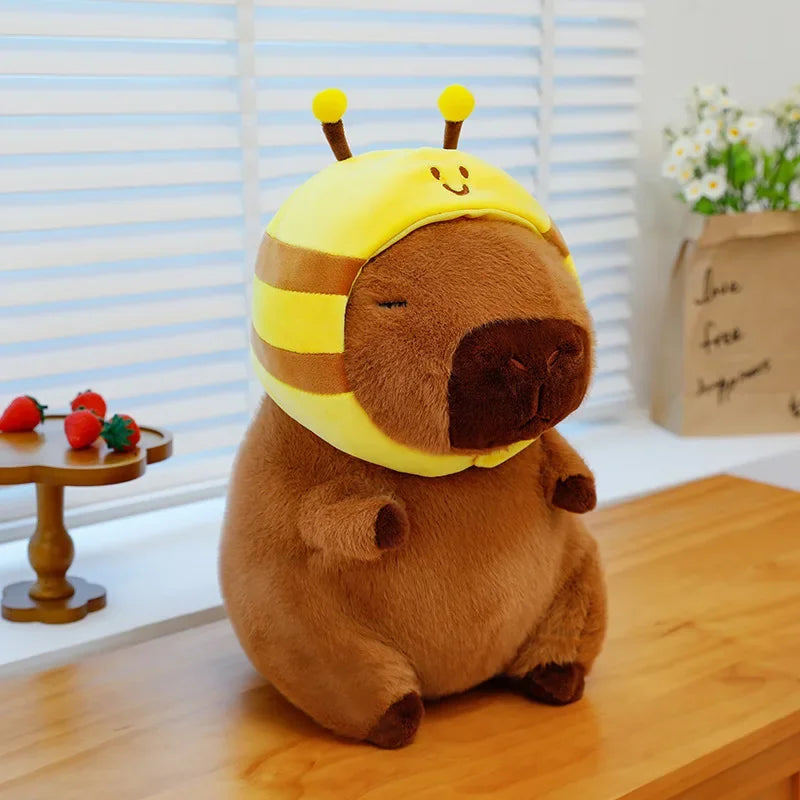50cm Capybara Plush Simulation Capibara Anime Fluffty Toy Cute Doll Stuffed Animals Soft Doll Plush  Children's Birthday Gifts