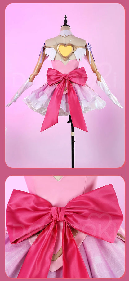 Juno Kiriko Cosplay Costume Game Cosplay【XS-2XL】DokiDoki-R Women Costume Magic Girl Juno Cosplay Plus Size Halloween