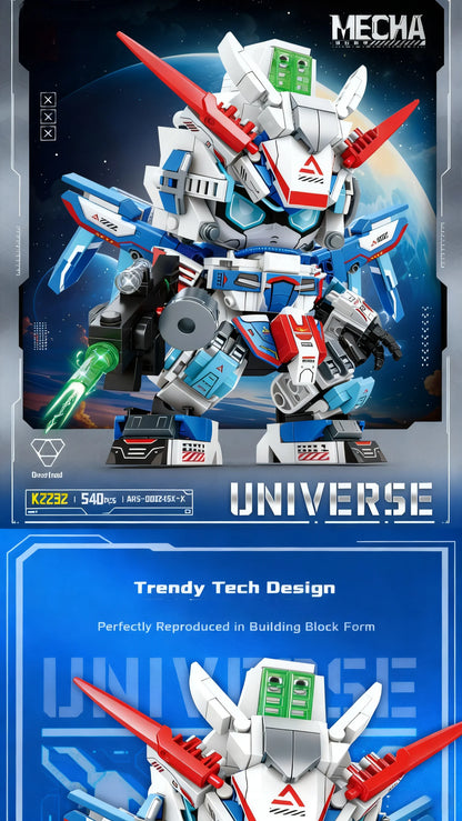 2025 STEM Building Blocks Kit, DIY Mecha Robot Model Educational Construction Toys for Kids Ages 8-12, Creative Birthday Gift