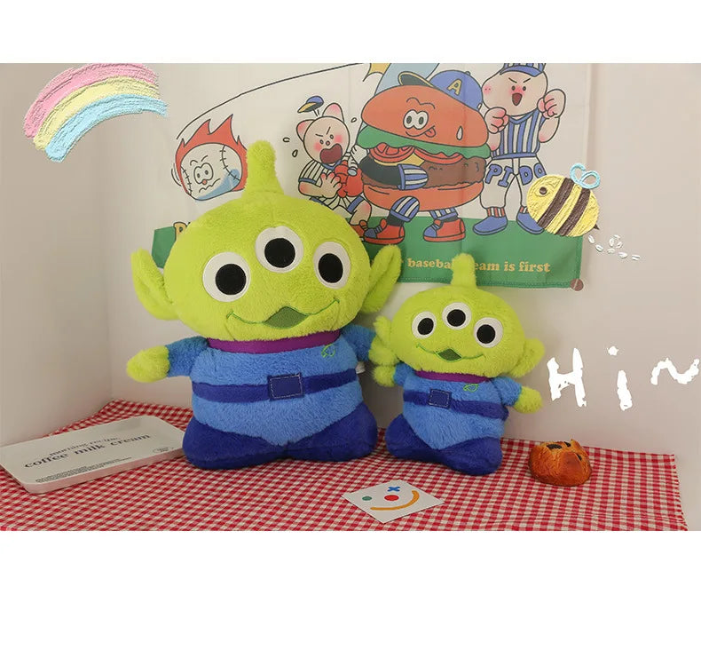 50/70/90cm Super Big Size Alien Disney Cartoon Anime Plush Stuffed Doll Cute Room Decorated Plushie Children Pillow Holiday Gift