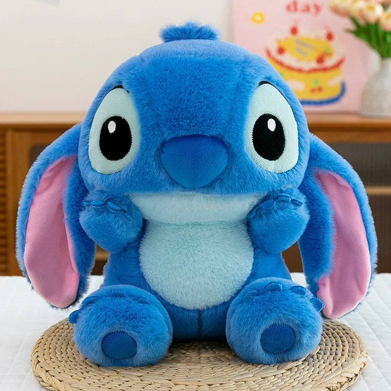 30/40/60cm Big Size Stitch Disney Anime Plush Stuffed Doll Kawaii Room Decoration Plushies Pillow Ornaments Holiday Gifts