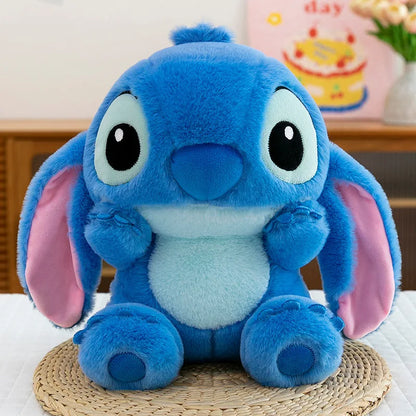 30/40/60cm Big Size Stitch Disney Anime Plush Stuffed Doll Kawaii Room Decoration Plushies Pillow Ornaments Holiday Gifts