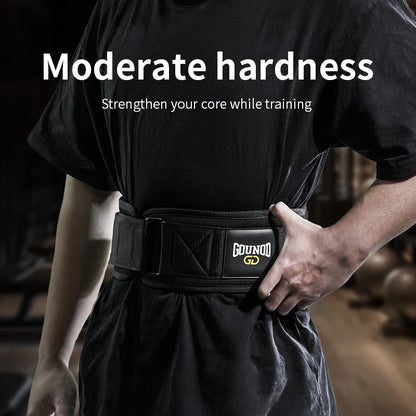 Gounod Weight Lifting Belt Back Support Workout for Squats Deadlifts Powerlifting Cross Training Men Women