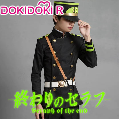 IN STOCK Yuichiro Hyakuya Cosplay Anime Seraph Of The End Cosplay DokiDoki-R Cosplay Hyakuya Yuichiro Cosplay Costume Uniform