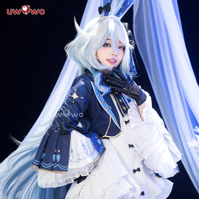 LAST BATCH UWOWO Exclusive Furina Cosplay Genshin Impact Fanart Furina Cute Bunny Suit Cosplay Costume