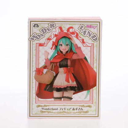 Bandai Hatsune Miku Wonderland Little Red Riding Hood 18CM PVC Model