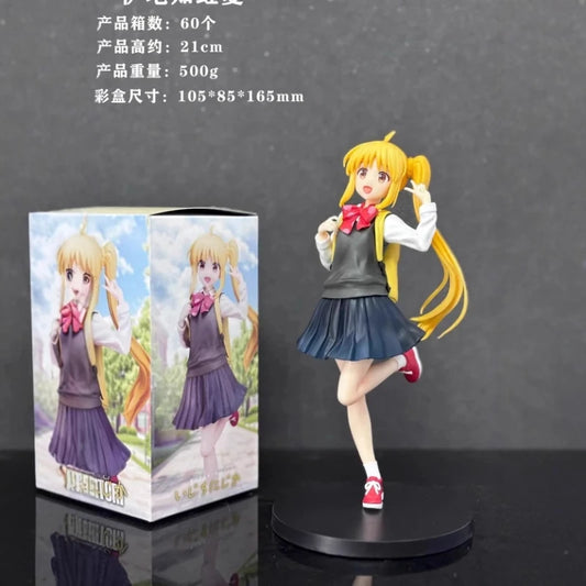 Anime BOCCHI THE ROCK! Figure Kita Ikuyo Action Figures Model Statue Collection Doll Desk Decoration Kids Toys Birthday Gift