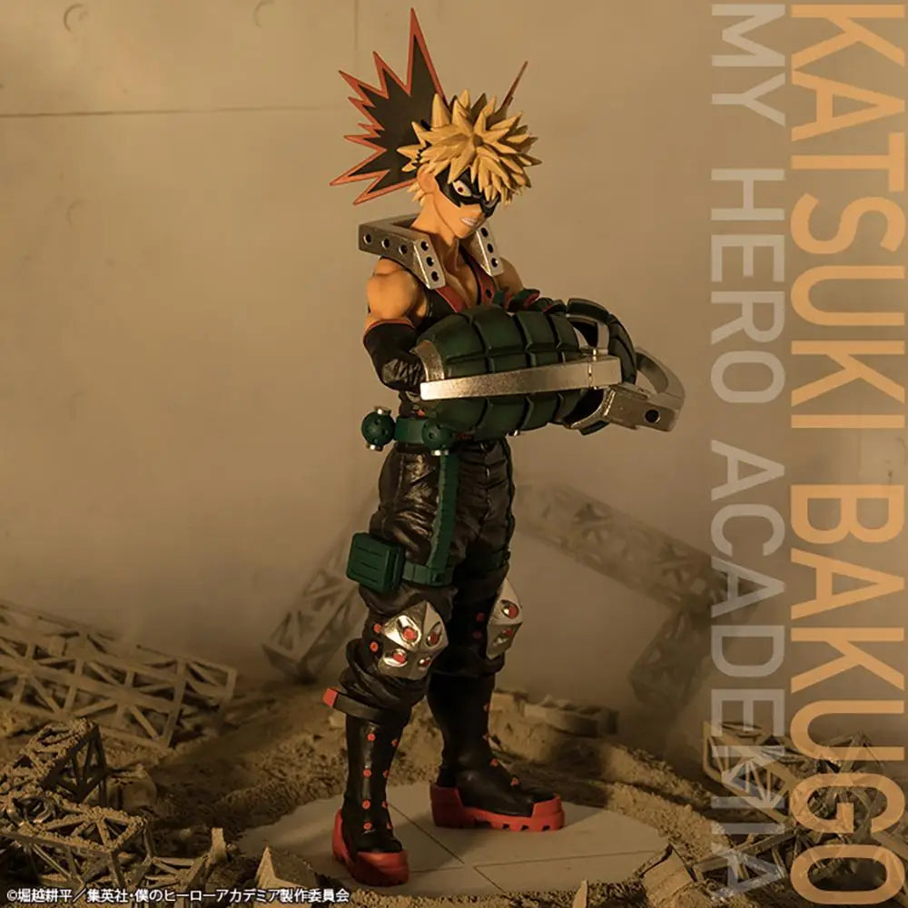 Bandai Ichiban Kuji My Hero Academia Hawks Midoriya Bakugou 24cm PVC Model