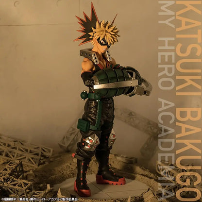 Bandai Ichiban Kuji My Hero Academia Hawks Midoriya Bakugou 24cm PVC Model