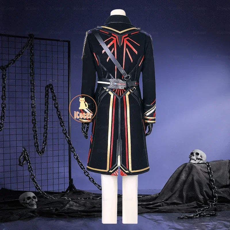 Love and Deepspace Heroines Cosplay Costume Wig Farspace Colonel Female Uniform Cap Caleb Halloween Party Women Carnival Outfit