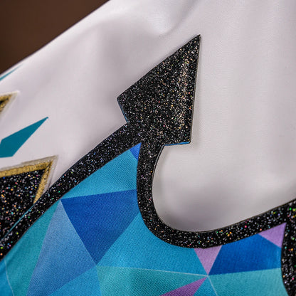 Honkai Star Rail Cerydra Cosplay Costume Wig Dress Uniform Crown Wings Headwear Halloween Party for Women Girls Carnival iCoser