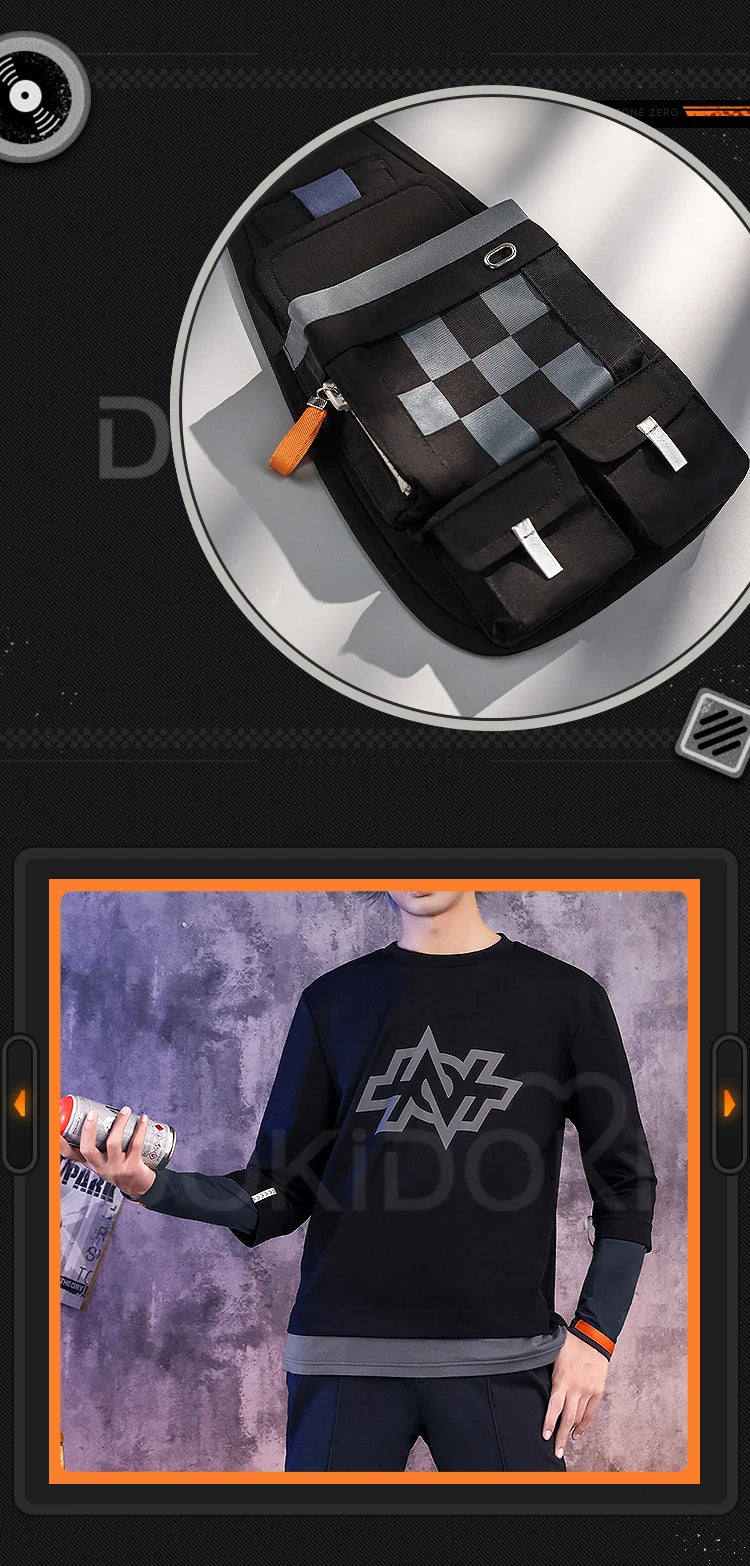 IN STOCK Wise Cosplay Costume Game Zenless Zone Zero Cosplay DokiDoki-SR Wise Cosplay Men Daily Costume Random Paly Wise Wig