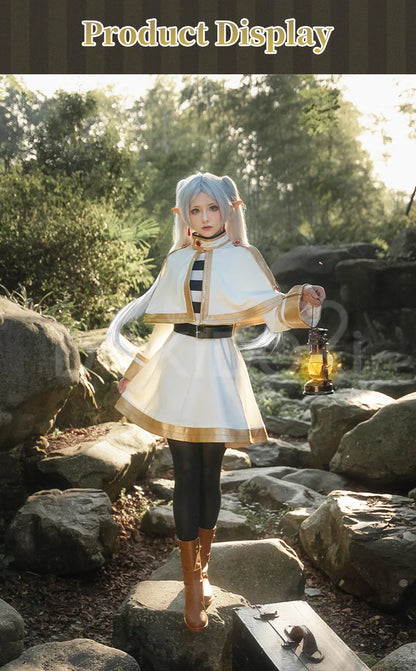 Frieren Himmel Fern Cosplay Costume Anime Frieren: Beyond Journey's End【XS-2XL】DokiDoki-R Women Winter Costume Plus Size