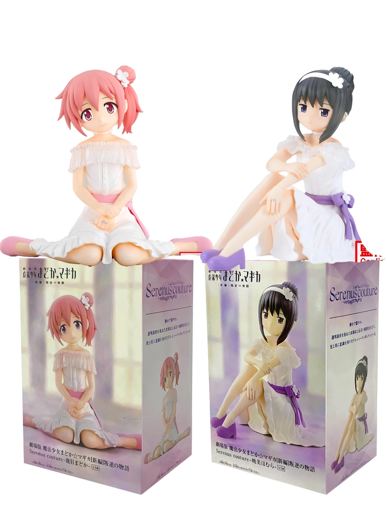 10cm Mahou Shoujo Madoka Magica Anime Figure Kaname Madoka Action Figure Akemi Homura Figurine PVC Collection Model Doll Toys