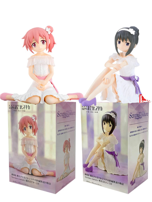 10cm Mahou Shoujo Madoka Magica Anime Figure Kaname Madoka Action Figure Akemi Homura Figurine PVC Collection Model Doll Toys