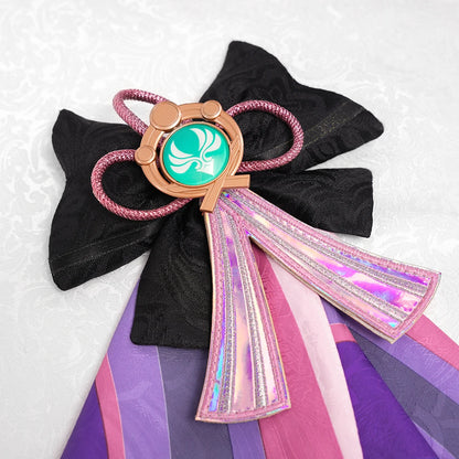 iCoser Genshin Impact Yumemizuki Mizuki Cosplay Costume Wig Dress Headwear Tail Natlan Halloween Party for Women Girls Cos Props