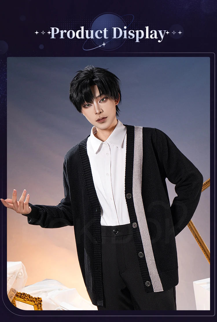 Zayne Cosplay Costume Game Love and Deepspace Cosplay DokiDoki-R Men Daily Sweater Lishen Zayne Cosplay