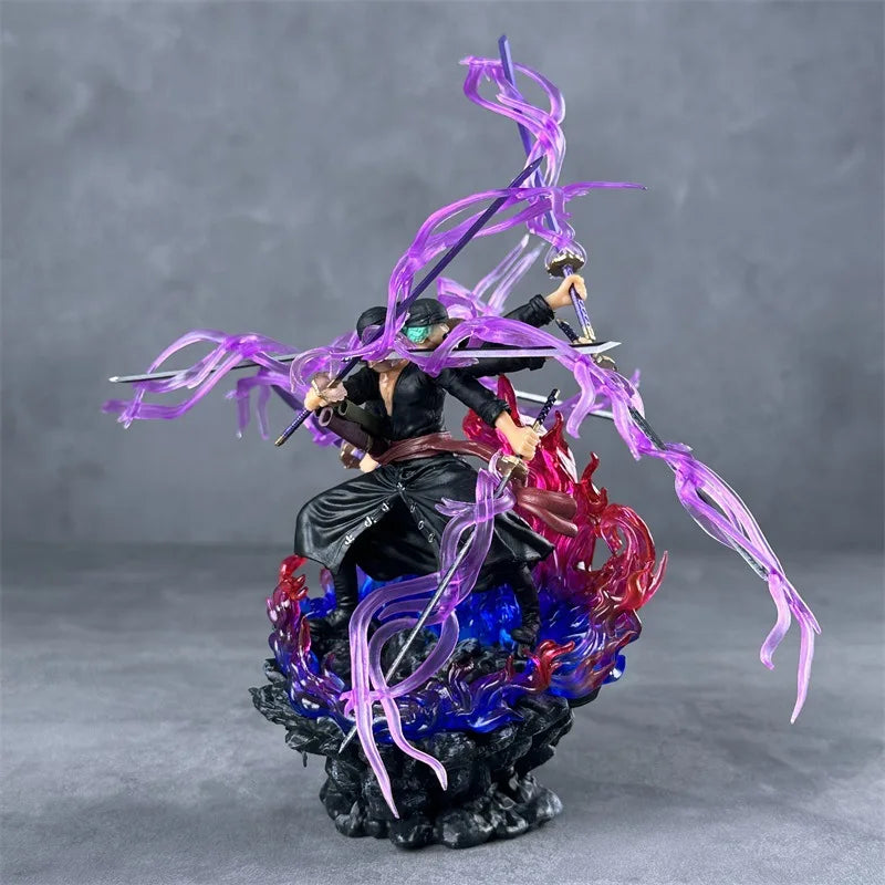 24cm One Piece Anime Onigashima Asura Ninjiru Sauron Action Figure Model Toys Pvc Statue Doll Collection Decoration Toys Gift