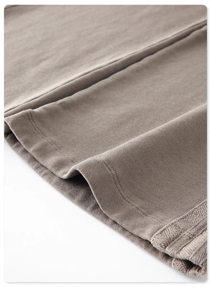 ZODF Fashion Autumn Winter Men Washed 450gsm Pants Unisex High Street Oversized Straight Trousers Streetwears HY0626