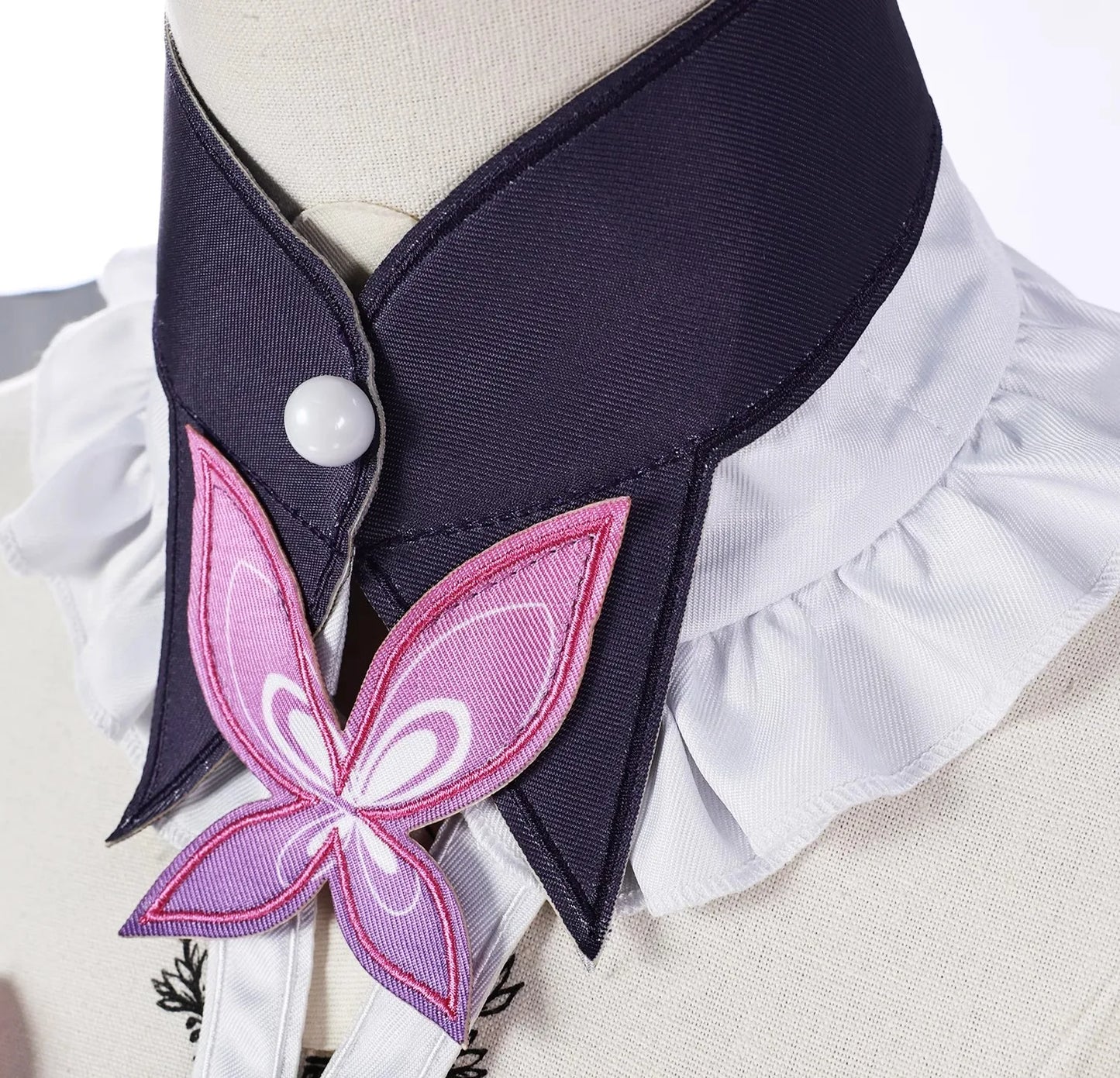 iCoser Honkai Star Rail Castorice Cosplay Costume Wig Dress Uniform Headwear Halloween Party for Women Girls Carnival Cos Props