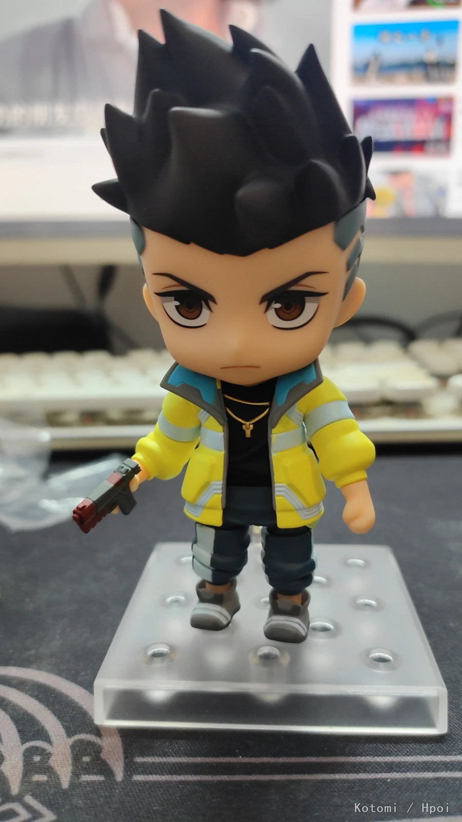 10cm Cyberpunk Edgerunners #2125 David Anime Figure Super Hacker #2109 Lucy Action Figure Street Boy Figurine Collection Toys