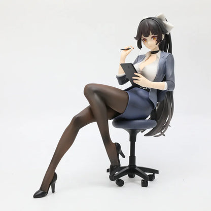 18cm Azur Lane Takao Ver Girl 1/6 Figure Pvc Action Anime Model Game Statue Adult Collectible Doll Toys Xmas Gift