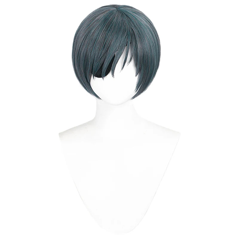 IN STOCK Ciel Phantomhive Wig Anime DokiDoki Ciel Cosplay Wig Men Halloween Short Hair Free Wig Cap