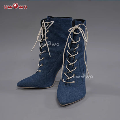 LAST BATCH UWOWO Furina Cosplay Shoes Genshin Impact Fanart Furina Cute Bunny Suit Cosplay Boots Footwear