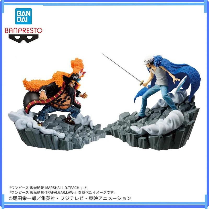 In Stock Original Banpresto Senkouzekkei Arshall D Teach Trafalgar Law Figure Anime One Piece Model Boxed Toys Gift Genuine