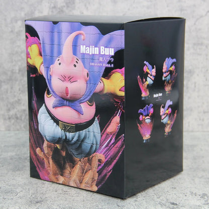 Dragon Ball Majin Buu Glowing Anime Statue - Pvc Collectible Figure Desktop Decoration Ornaments Kid Birthday Gift Toy 19cm