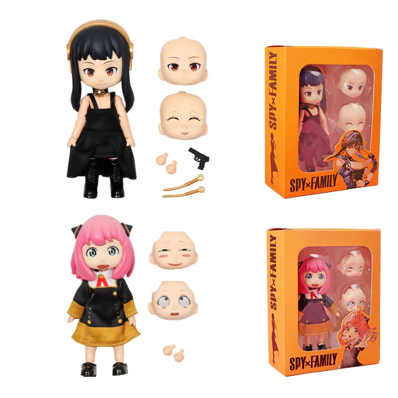 Anime Figure SPY×FAMILY Yor Forger Yor Briar PVC Action Figure Thorn Princess Cartoon Toys for Children 10cm Collector Ob11