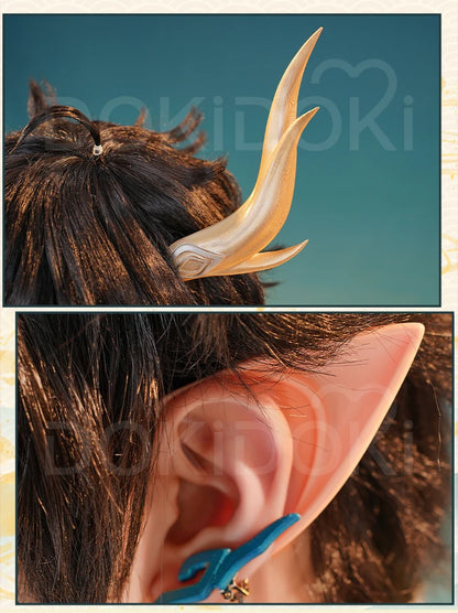 Dan Heng IL Permansor Terrae Cosplay Costume Game Honkai: Star Rail【S-3XL】DokiDoki-R Danheng Tail Halloween Cosplay Plus Size