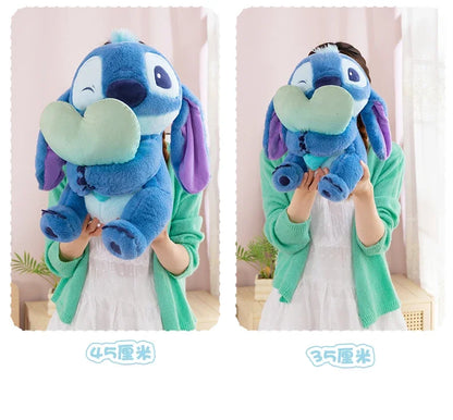 New Disney Lilo&Stitch Cute Cartoon Dolls Toys Kawaii Anime Soft Stuffed Dolls Pillow Appease Toys Birthday Gift for Boys Girls